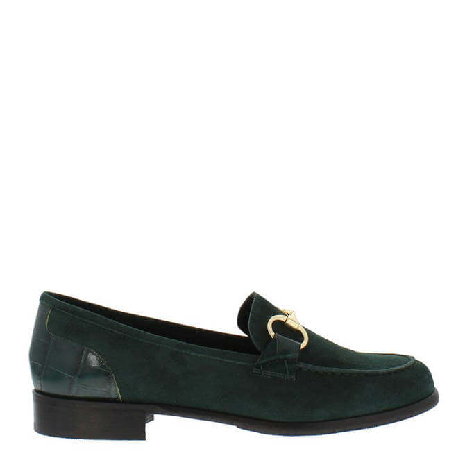 Carl Scarpa Sabana House Collection Loafers Green Suede